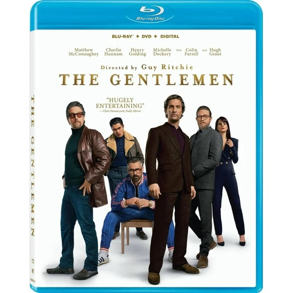 ✨ NEW Sealed Blu‑ray + DVD + Digital Code | The Gentleman (2020) ✨